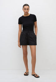 Relaxed Short - Black - Matteau